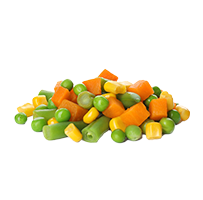 Смешанные овощи с кукурузой